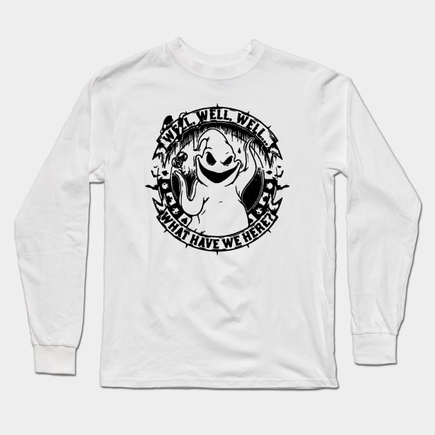 Oogie Boogie Long Sleeve T-Shirt by WhateverTheFuck